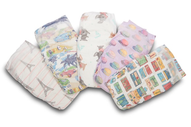 The Springtime in Paris Diaper Collection--- 季節ごとに変わるデザインはMust-haveアイテムです!